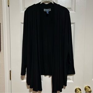 Karen Scott Black Cardigan